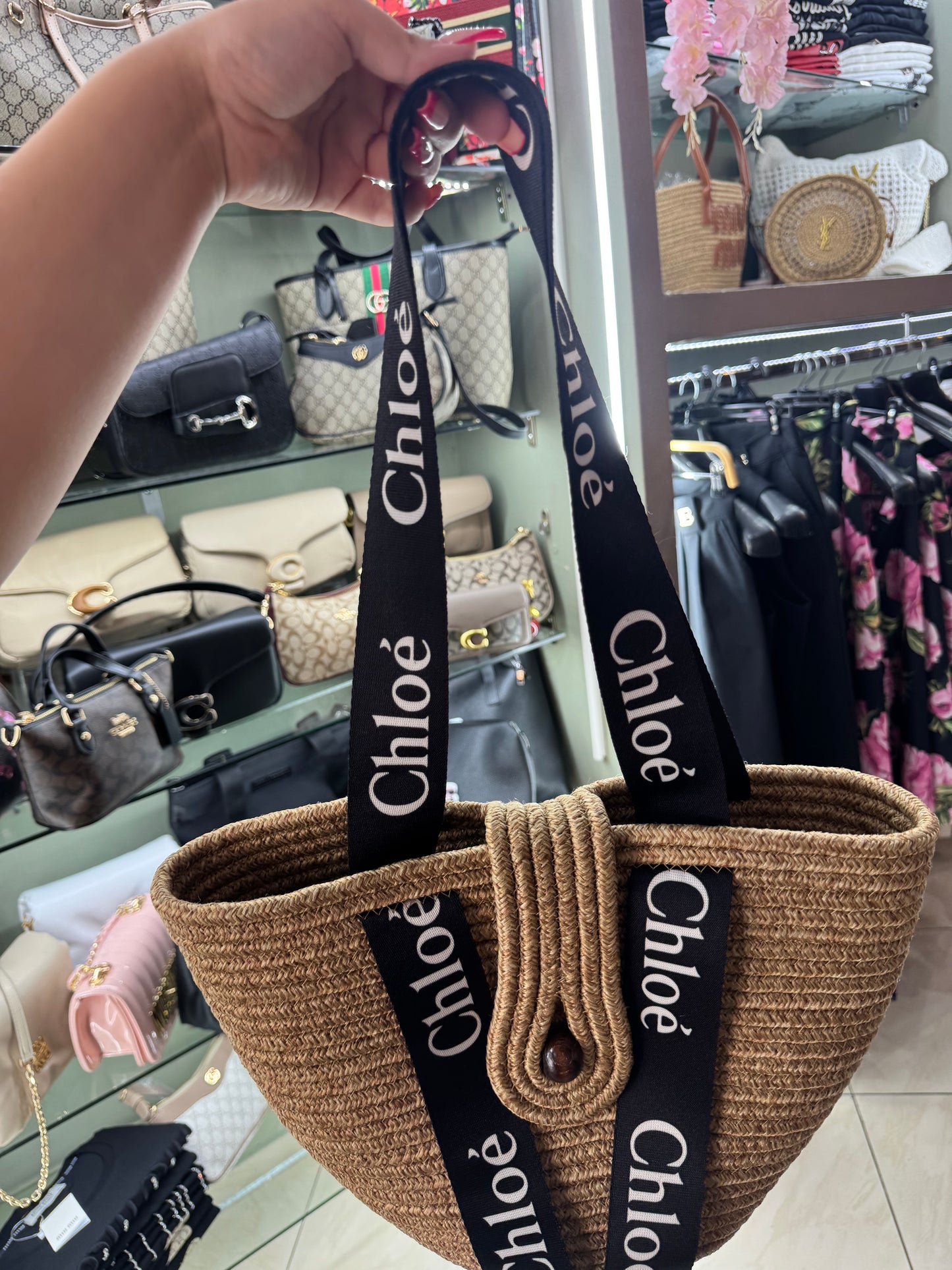 Chloe ψάθινη