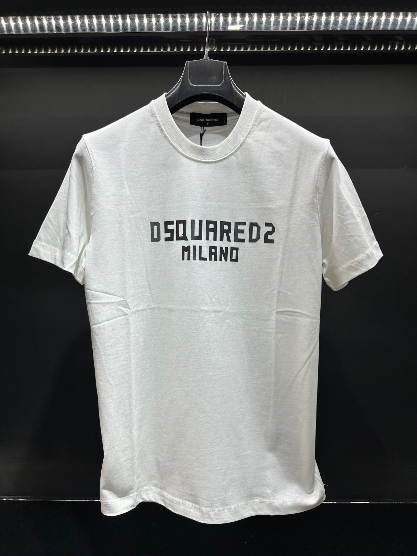Dsquared2 Milano κοντομάνικο λευκό