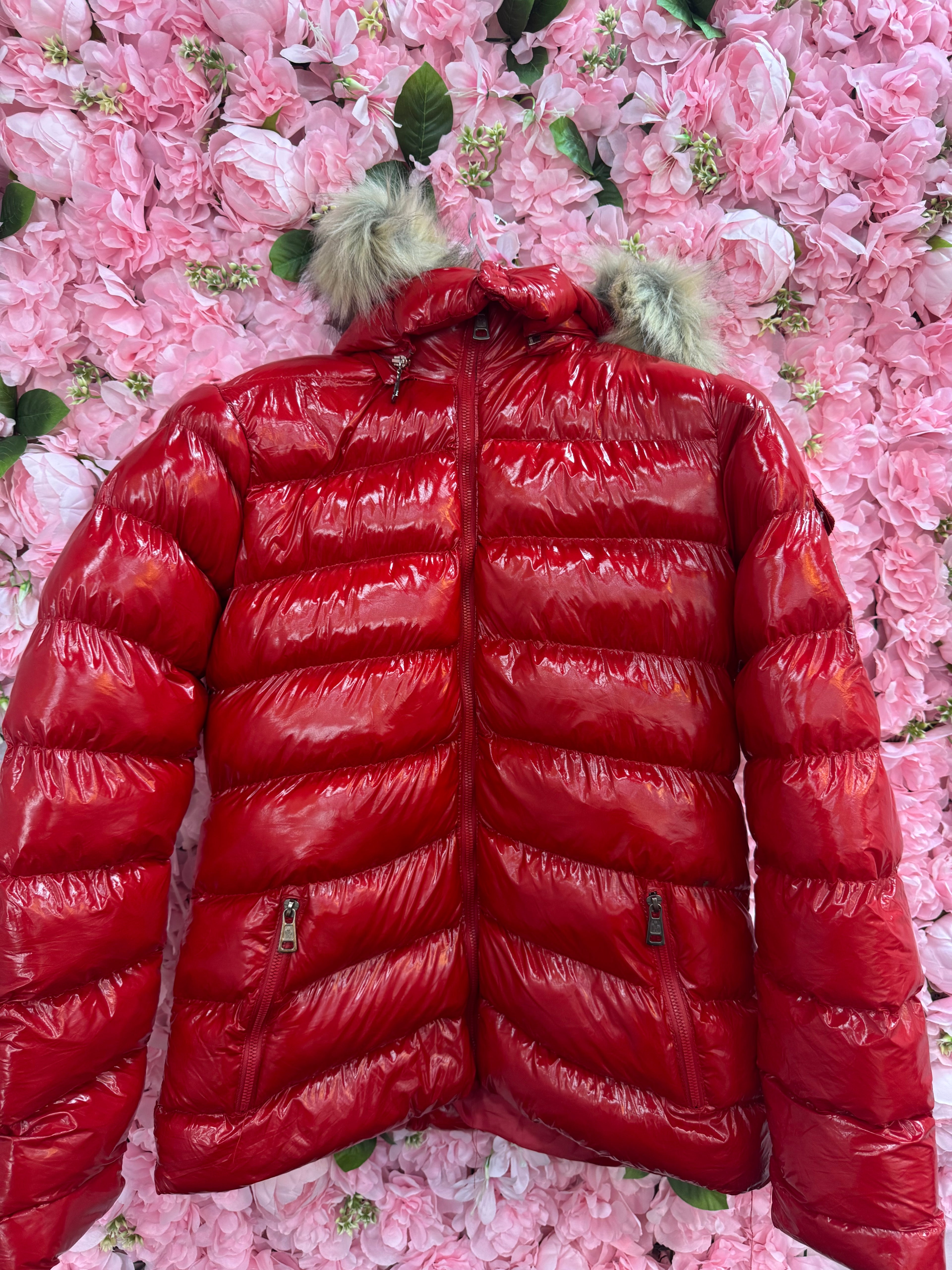 Μπουφάν Moncler maya γυαλιστερό