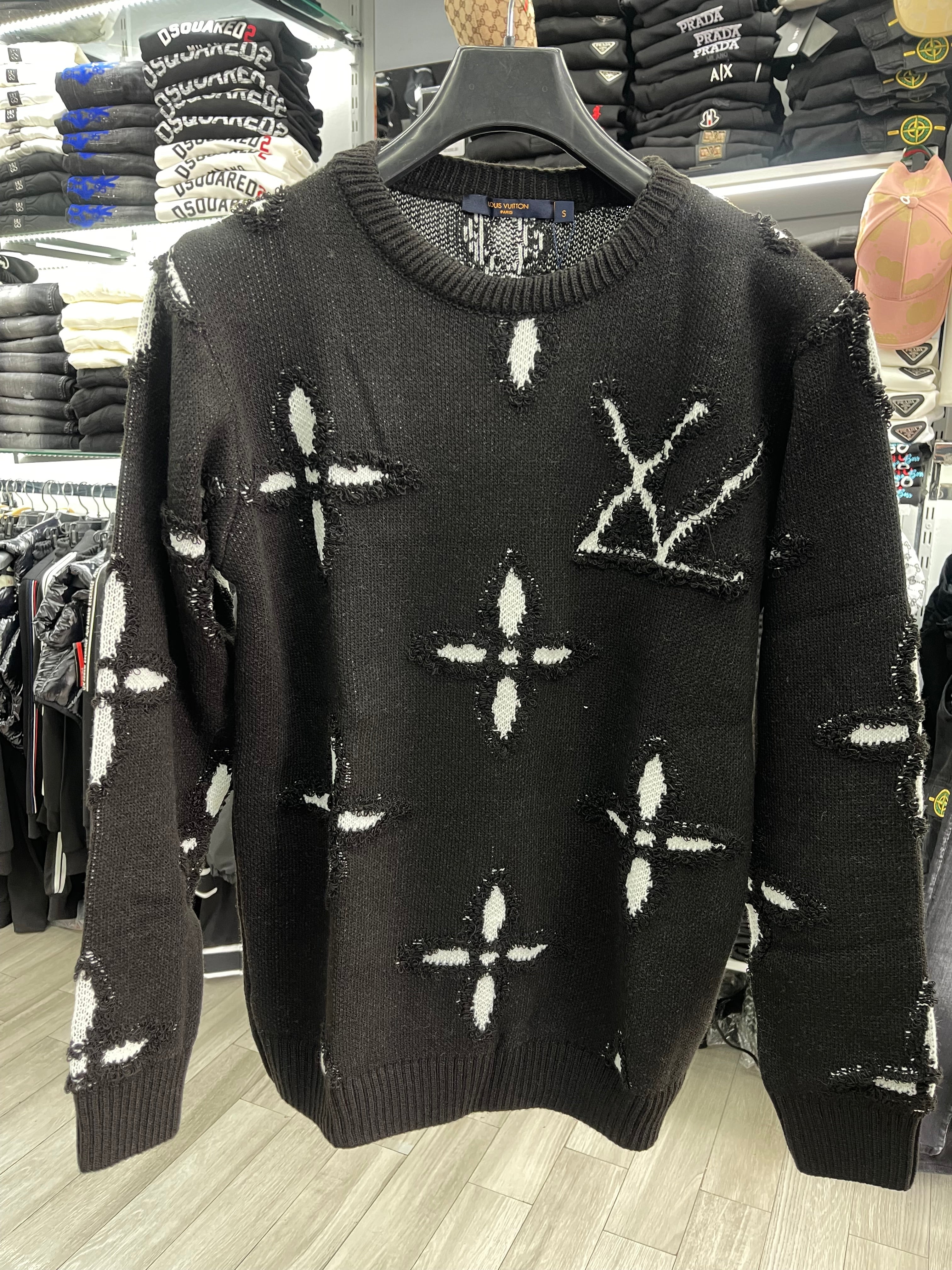 Louis Vuitton πουλόβερ μαύρο