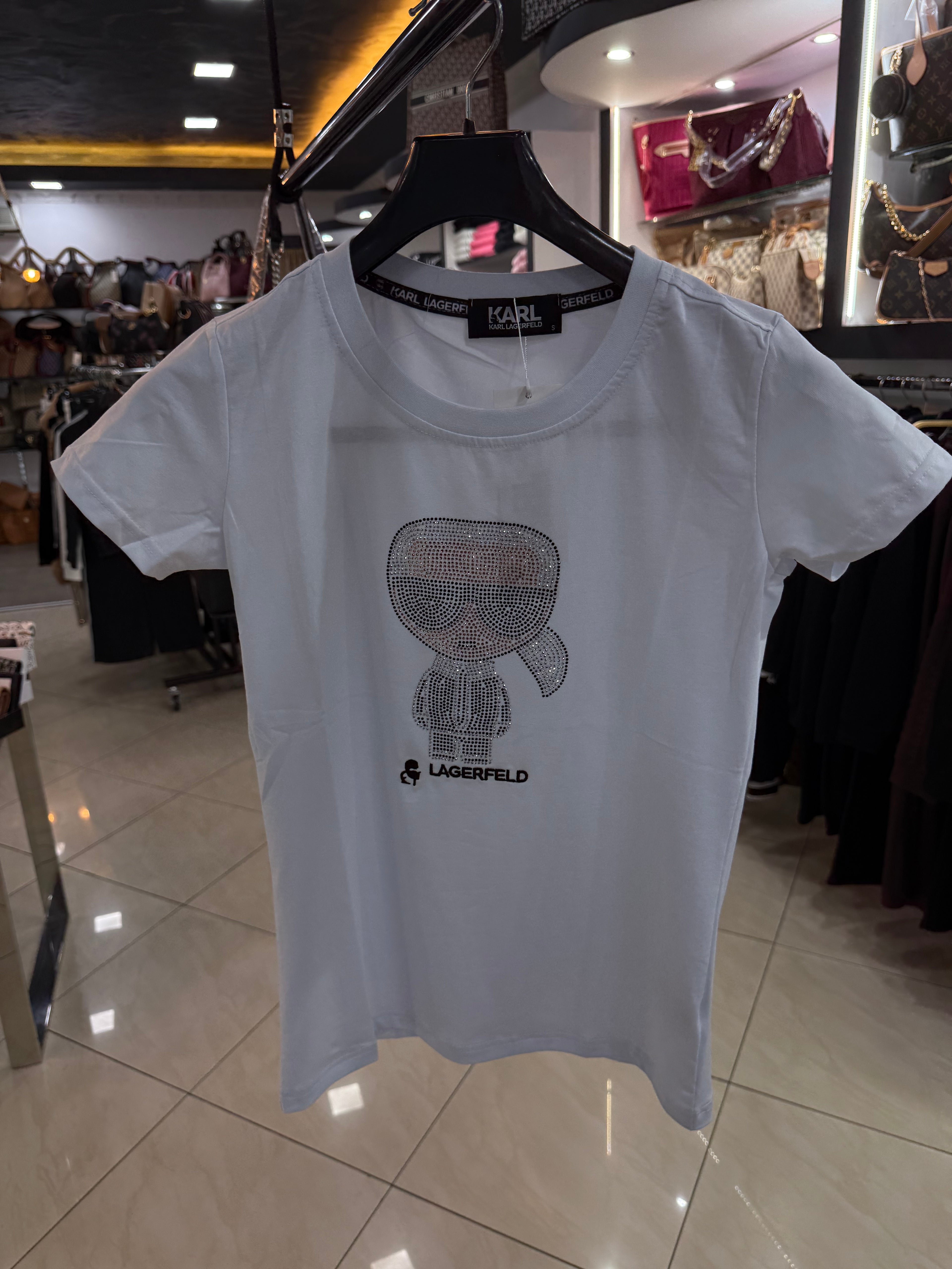 Karl lagerfeld λευκό