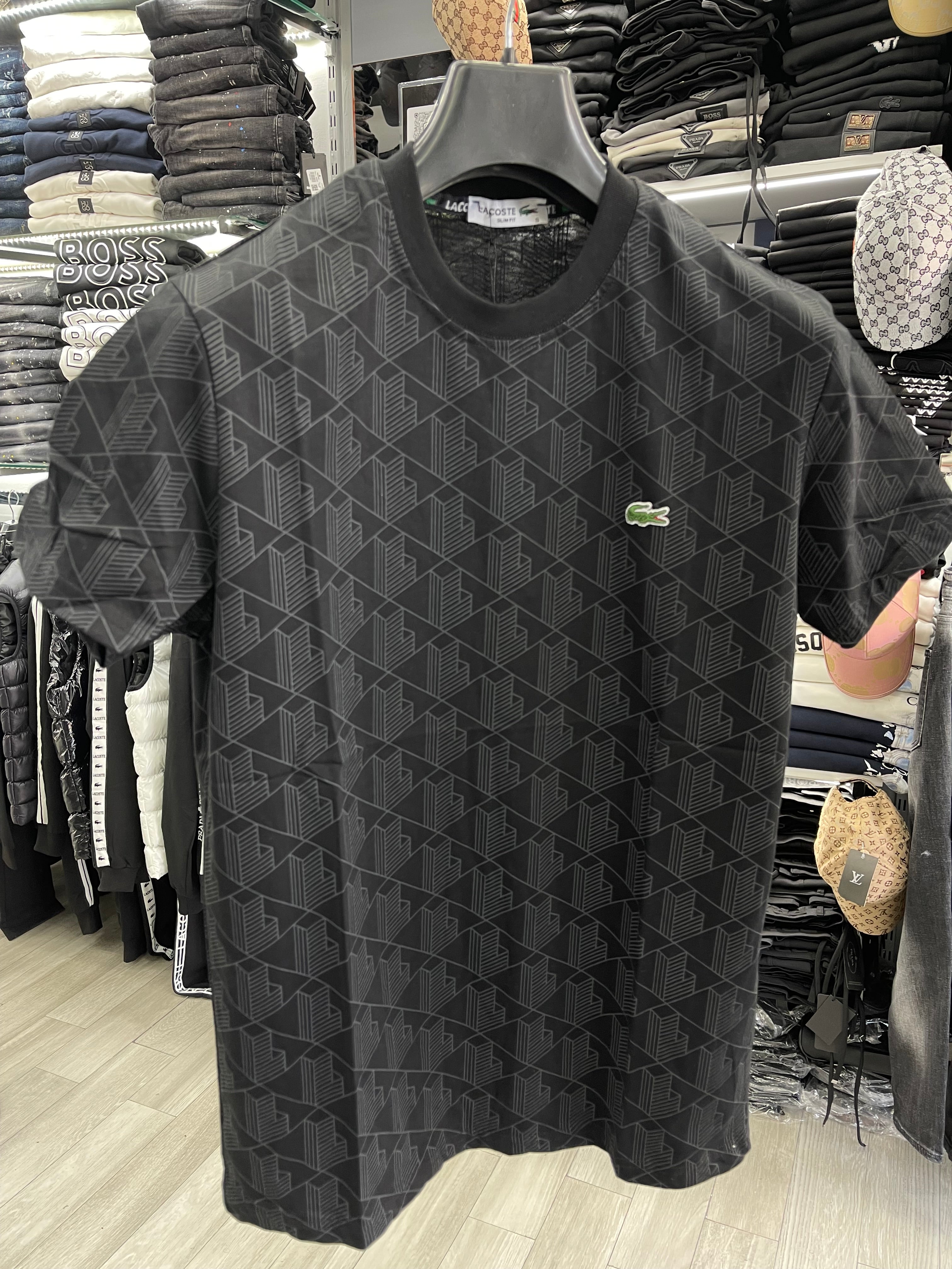 Lacoste μαύρο-γκρι