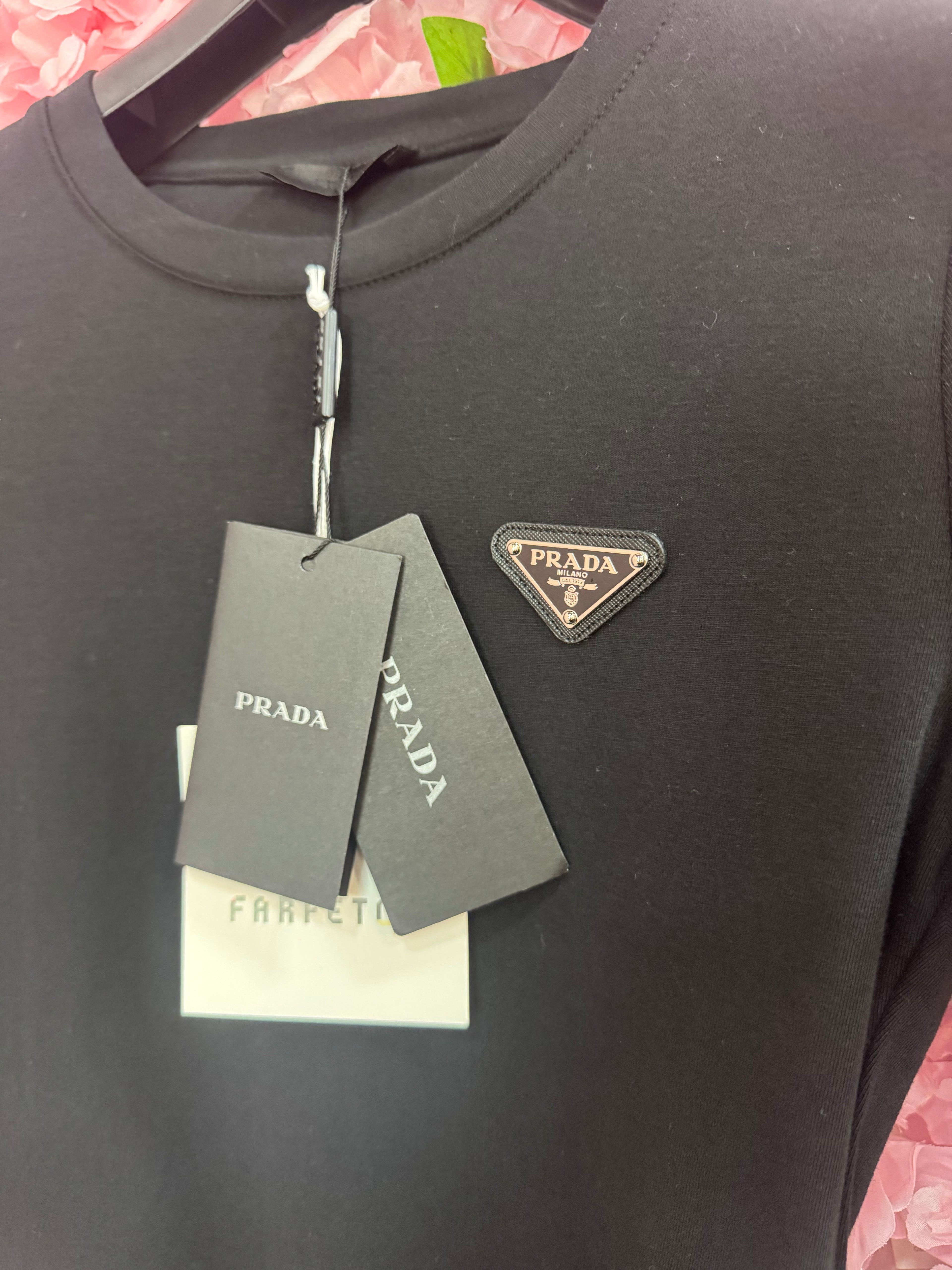 Μακρυμάνικο Prada μαύρο