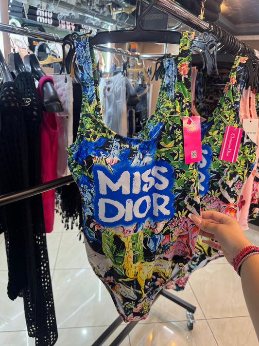 Miss Dior ολόσωμο μαγιό