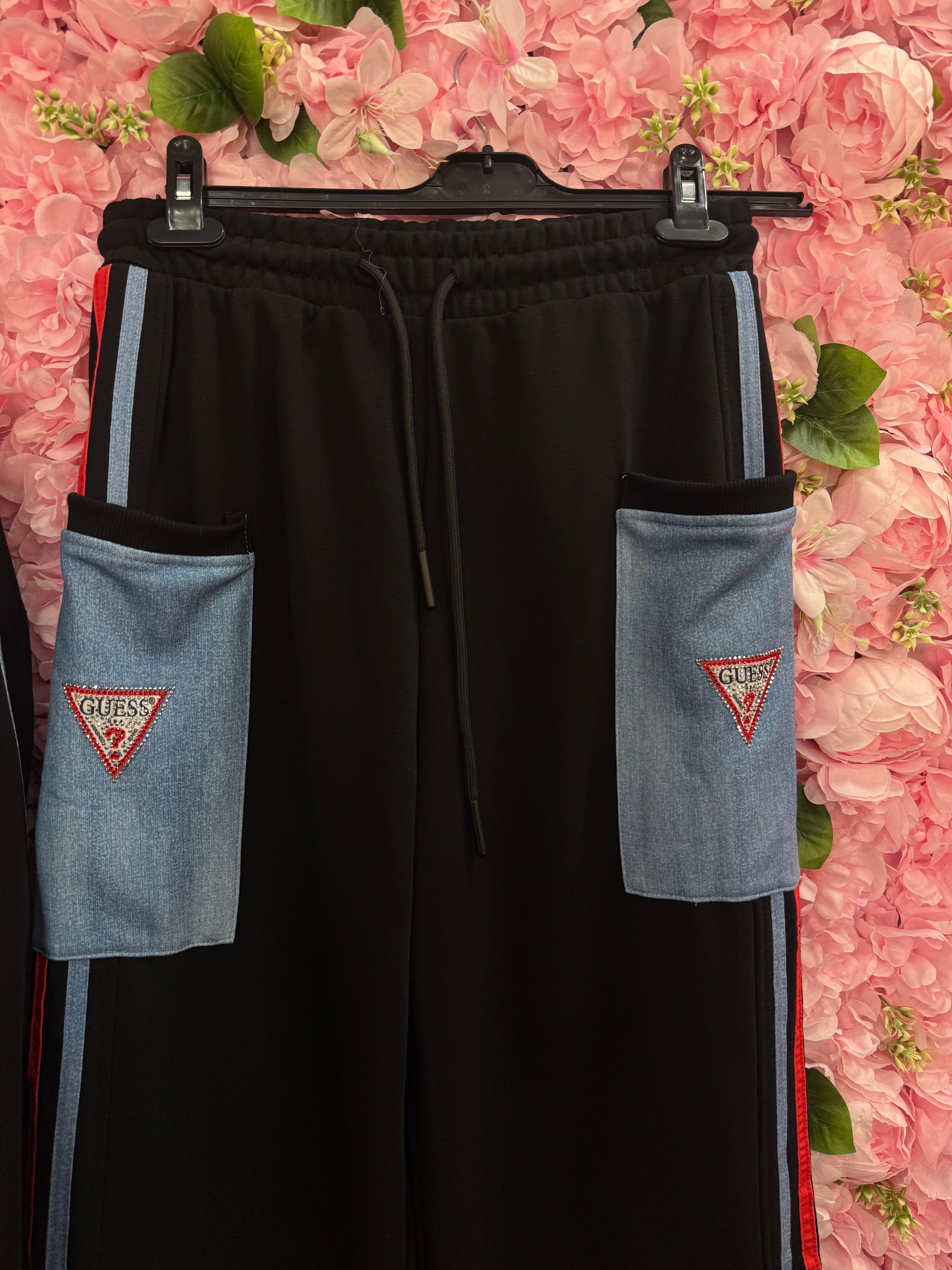 Σετ Guess μαύρο-τζιν