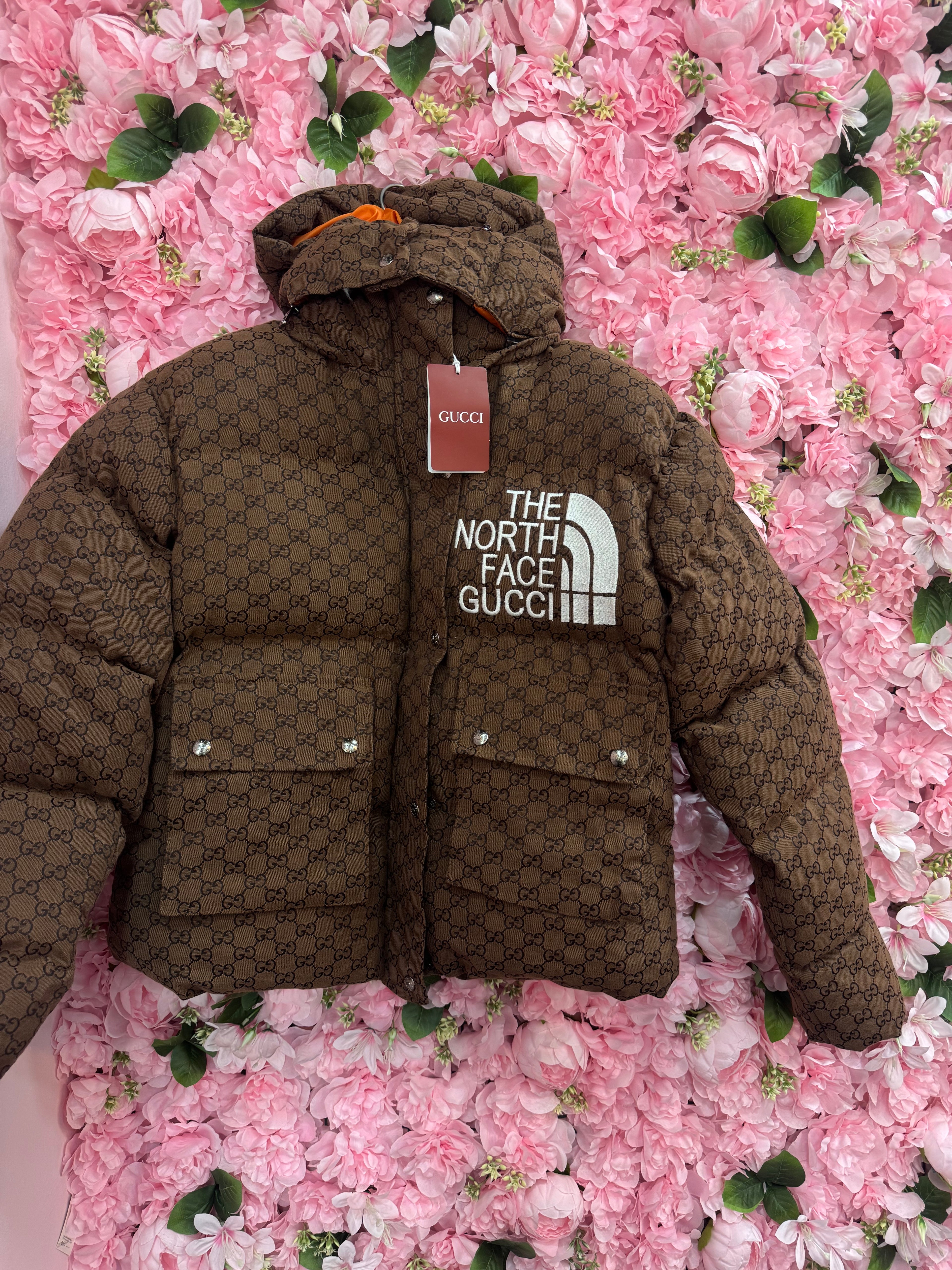 Μπουφάν The North Face & Gucci