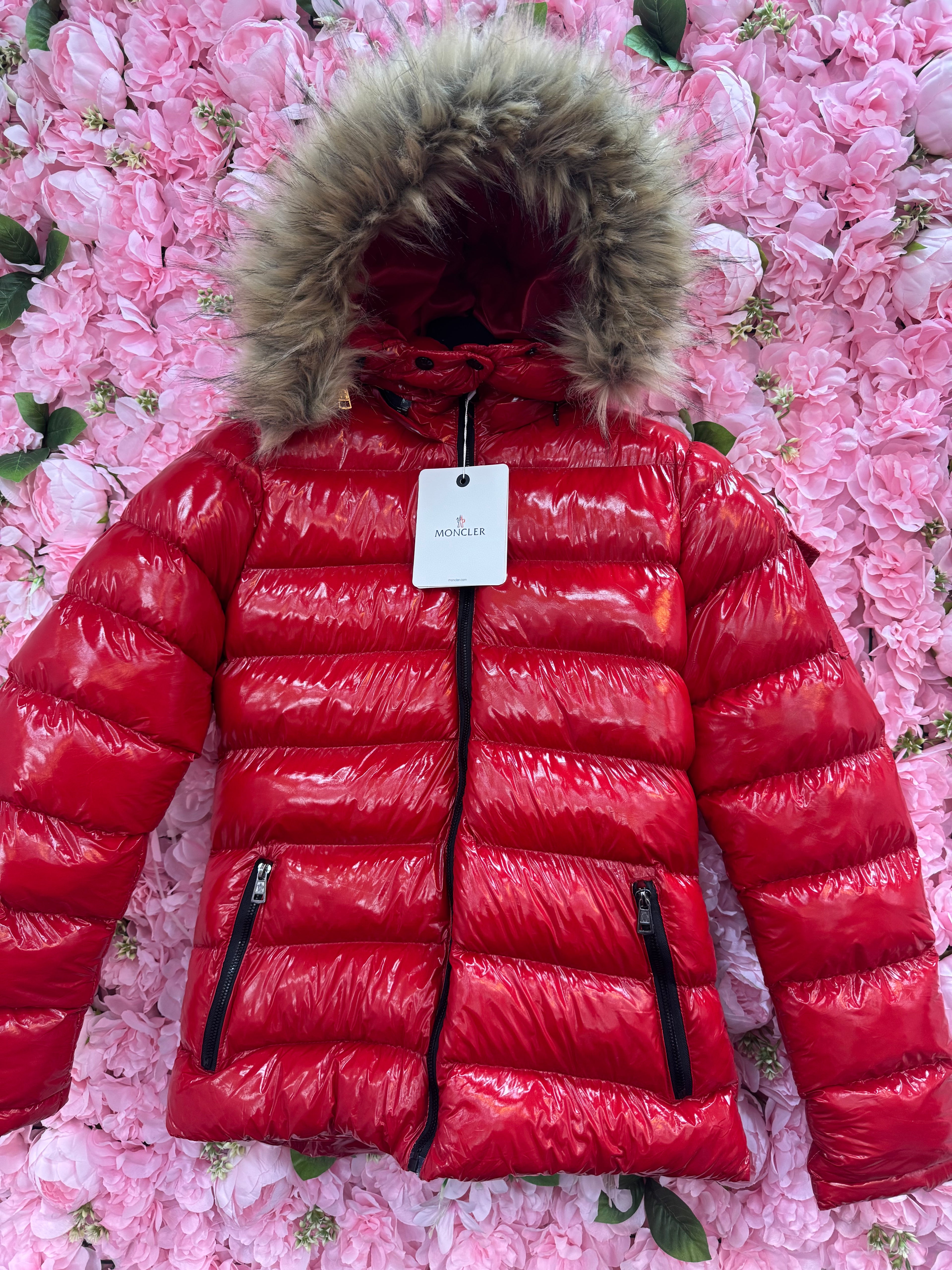 Μπουφάν Moncler γυαλιστερό