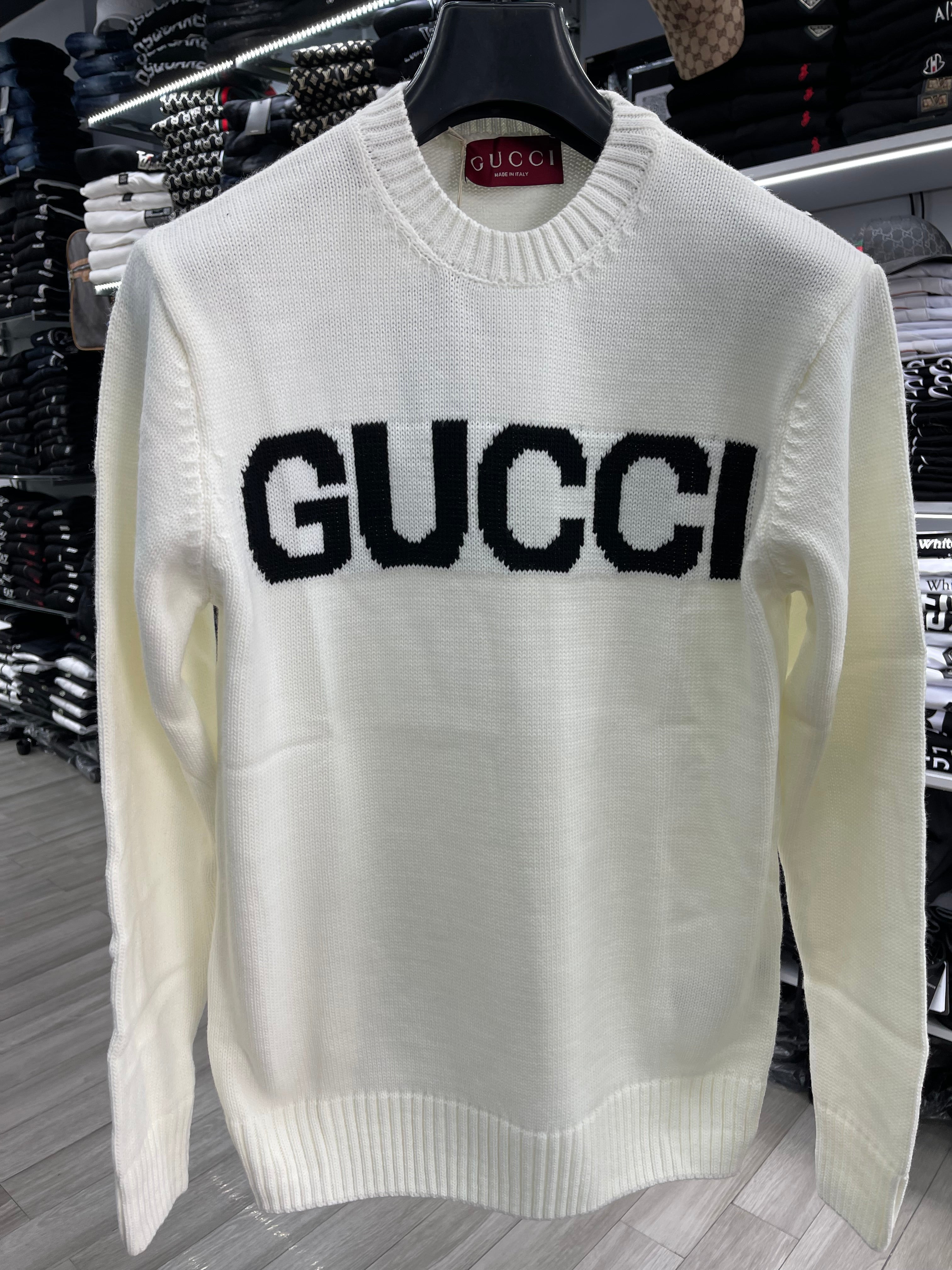 Gucci πουλόβερ λευκό