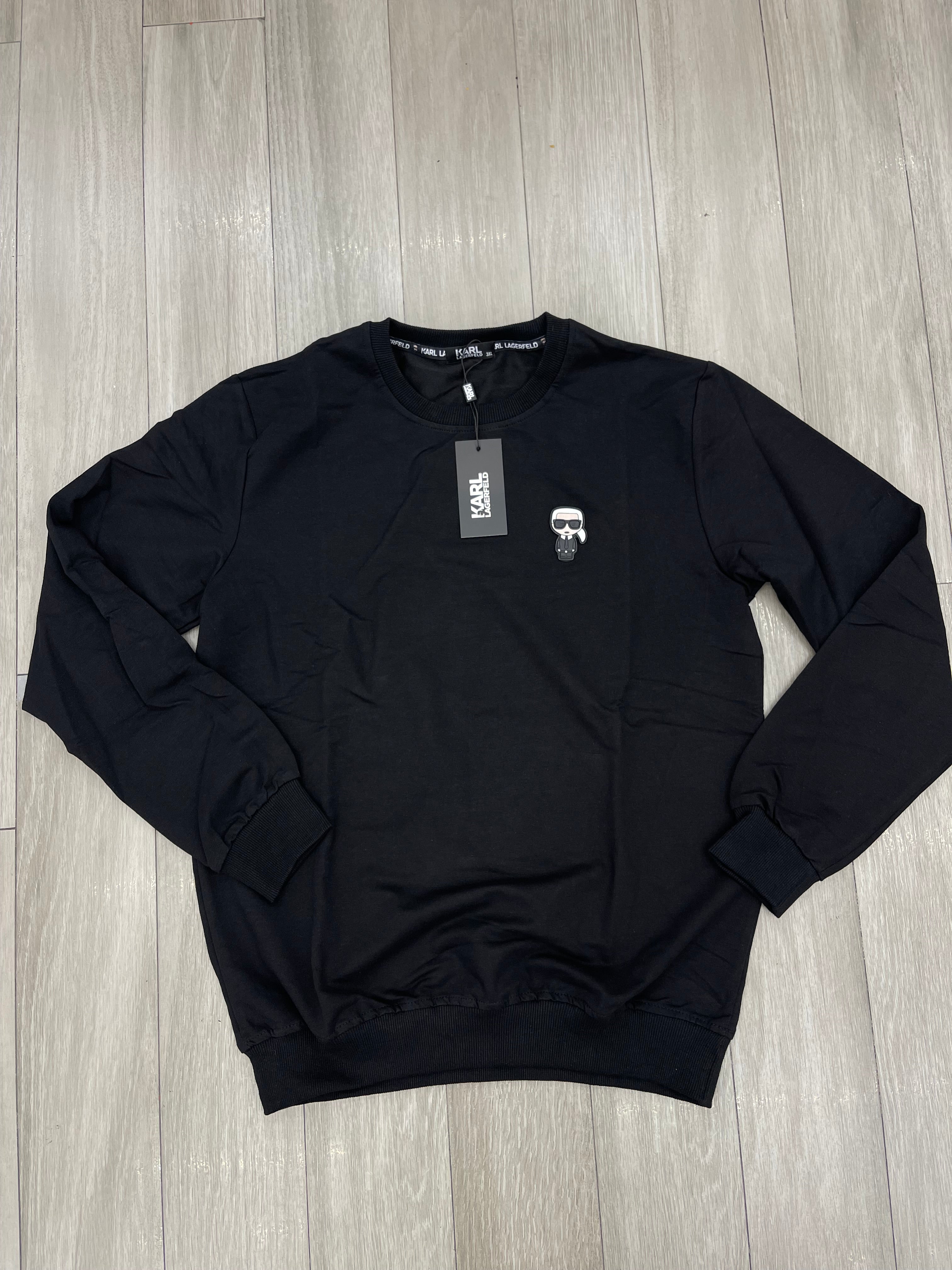 Karl Lagerfeld φούτερ μαύρο