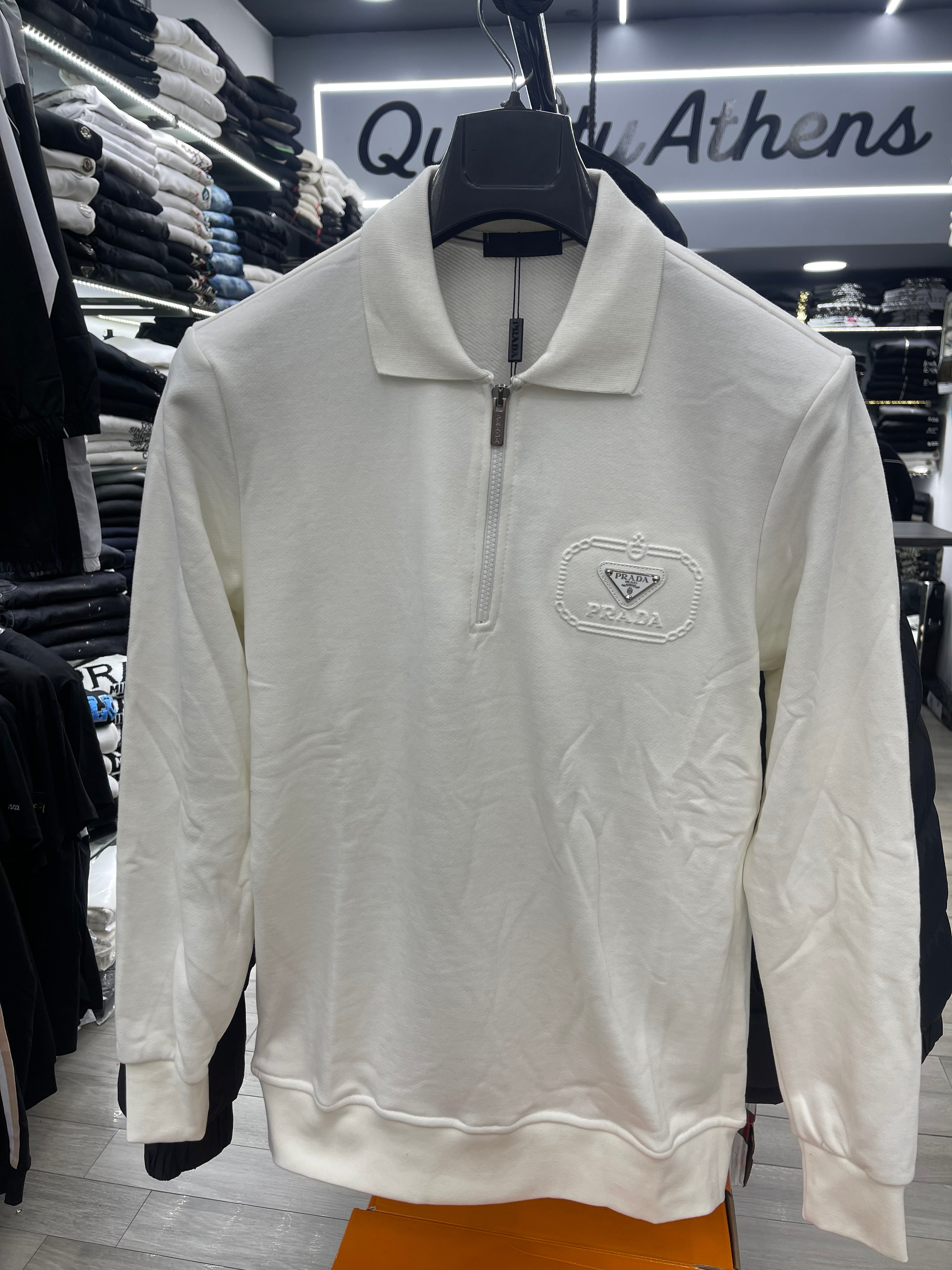 Prada polo λευκό