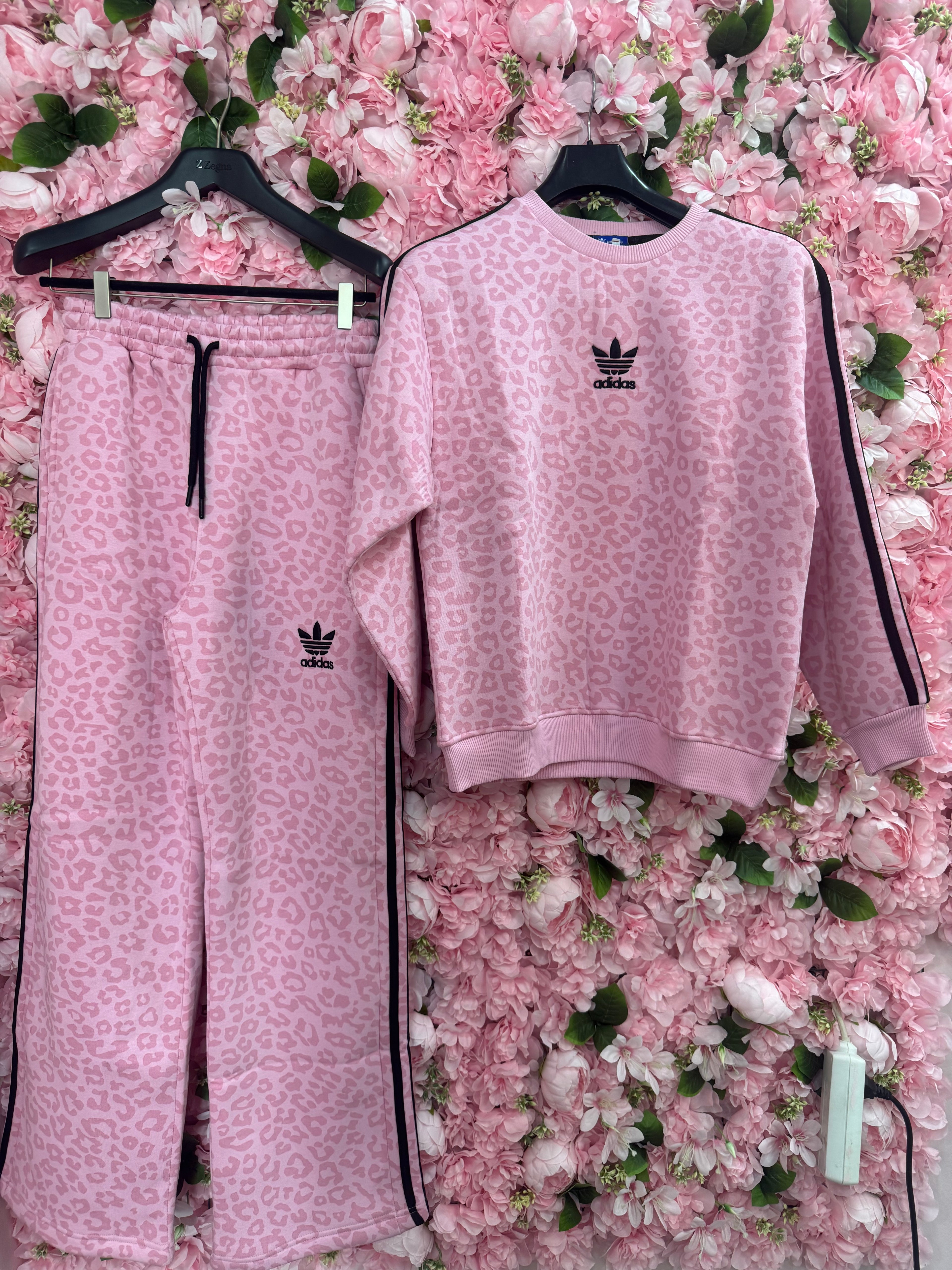 Σετ Adidas ροζ