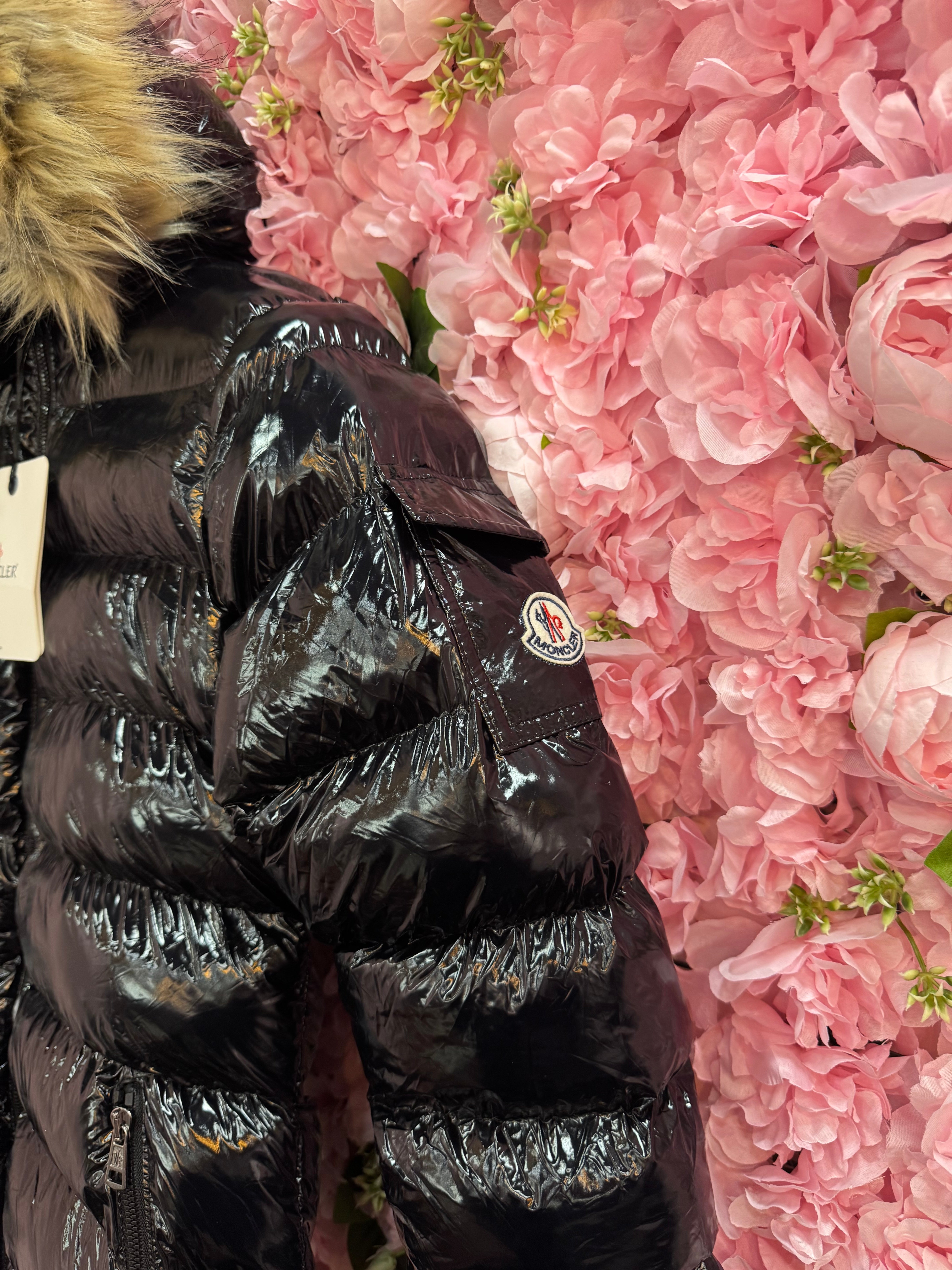 Μπουφάν Moncler Maya γυαλιστερό