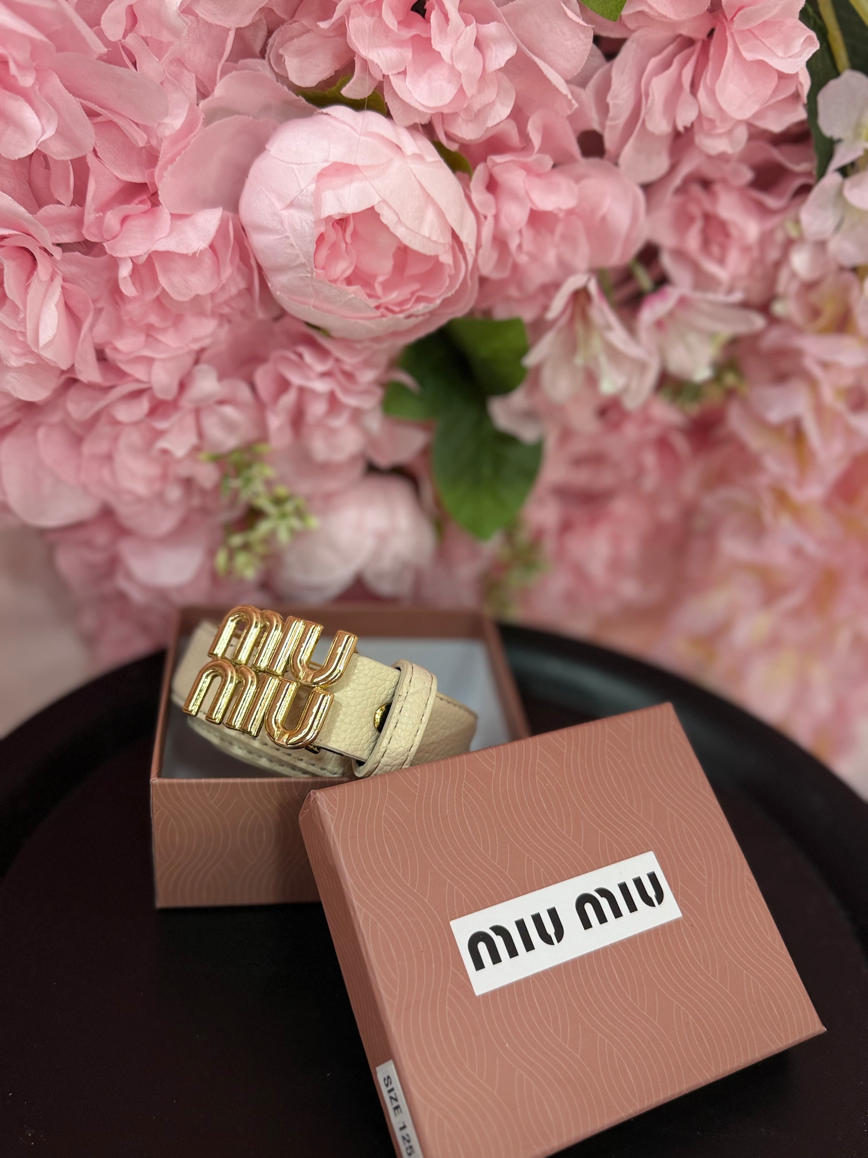 Miu Miu ζωνη