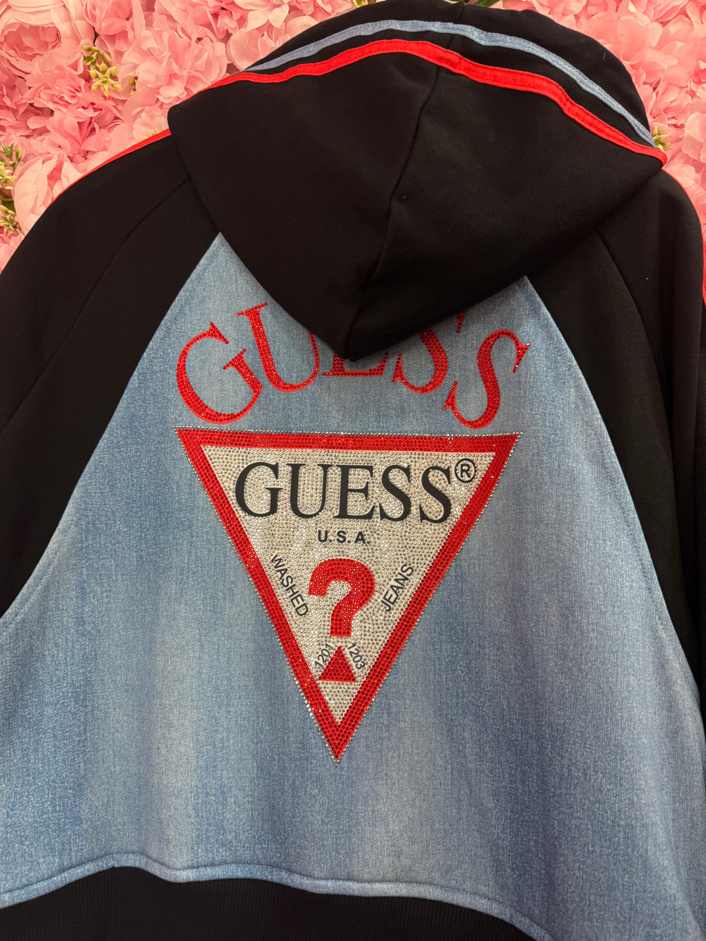 Σετ Guess μαύρο-τζιν