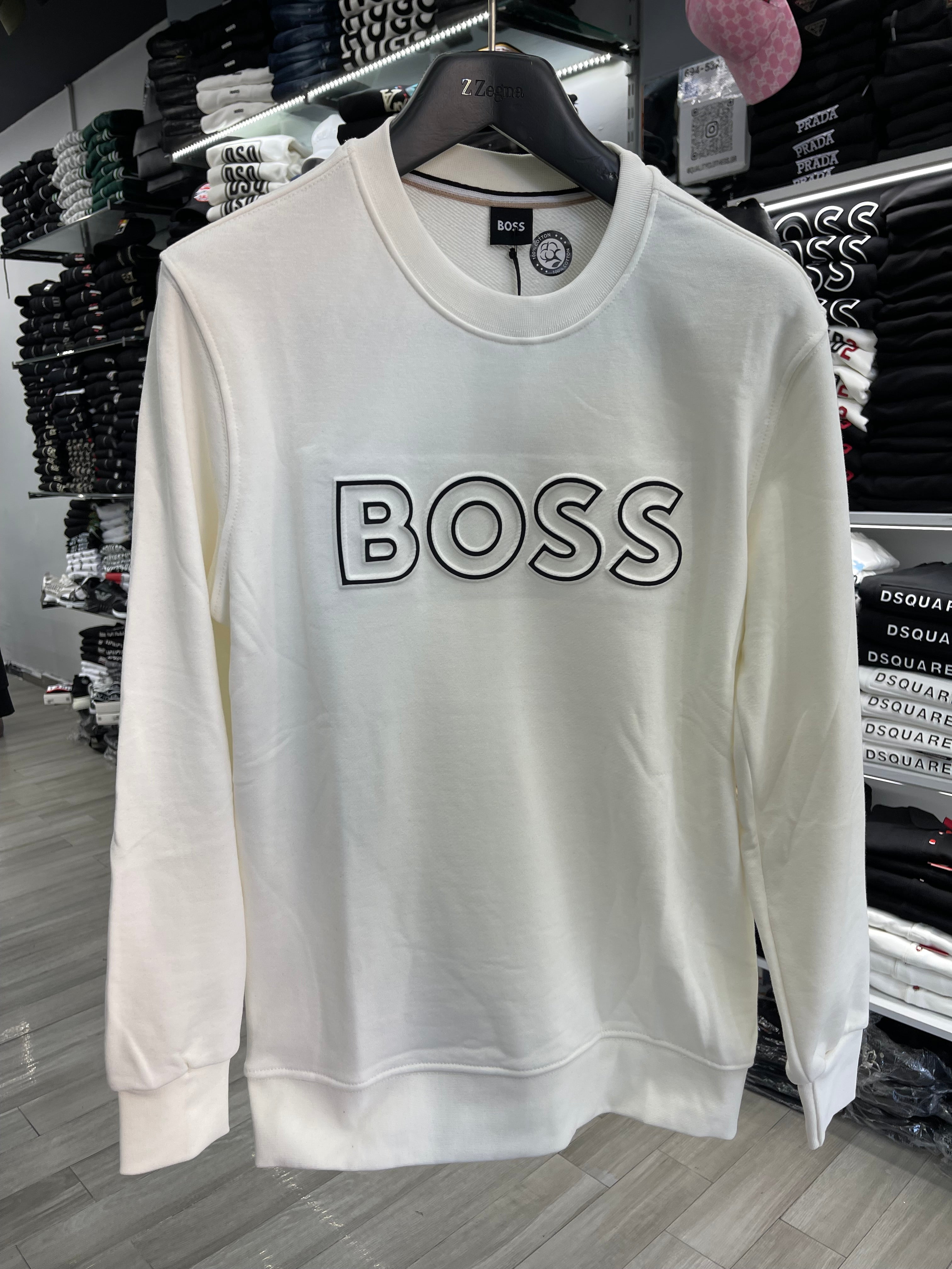Boss λευκό
