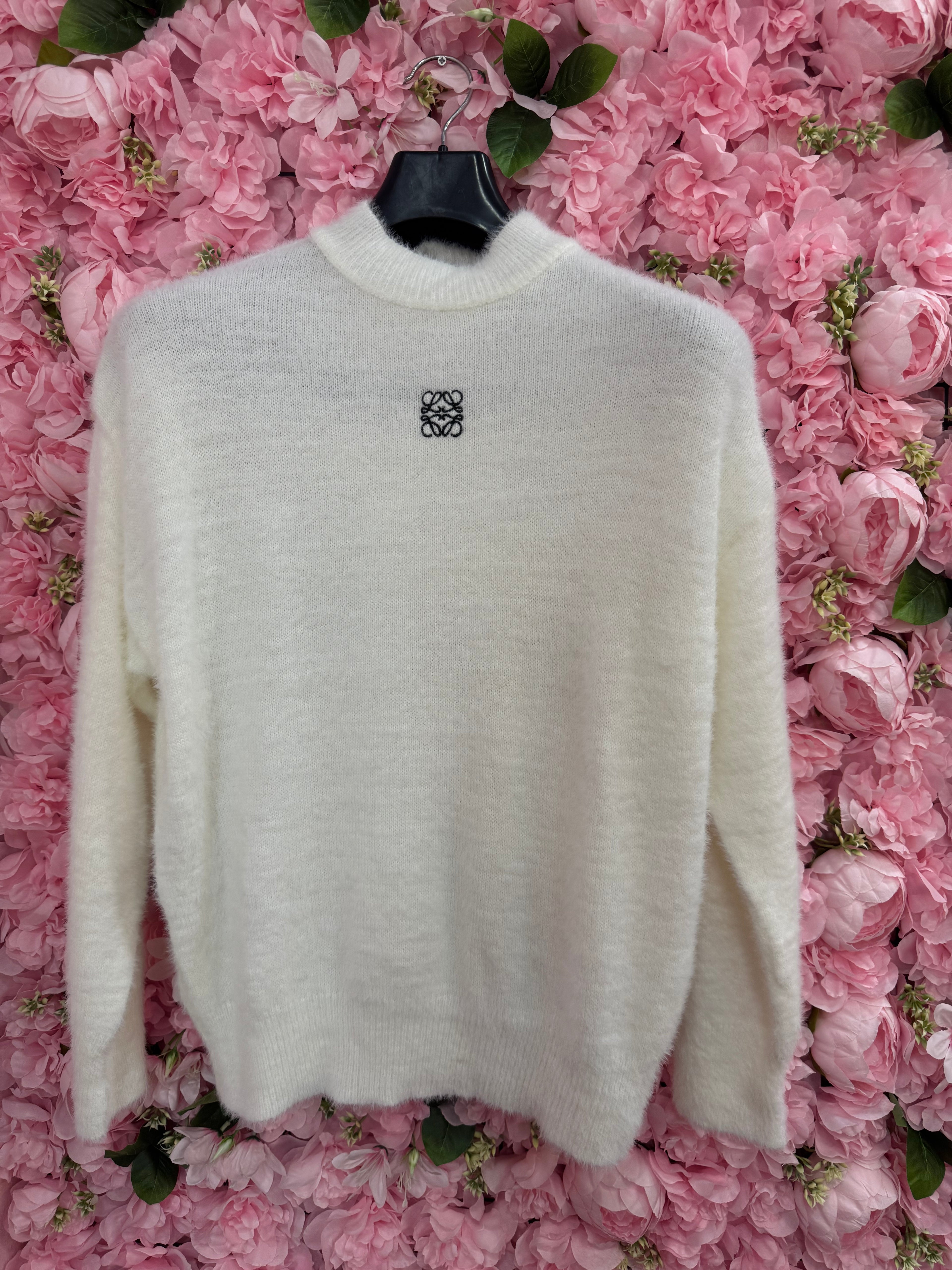 Πουλόβερ Loewe λευκό