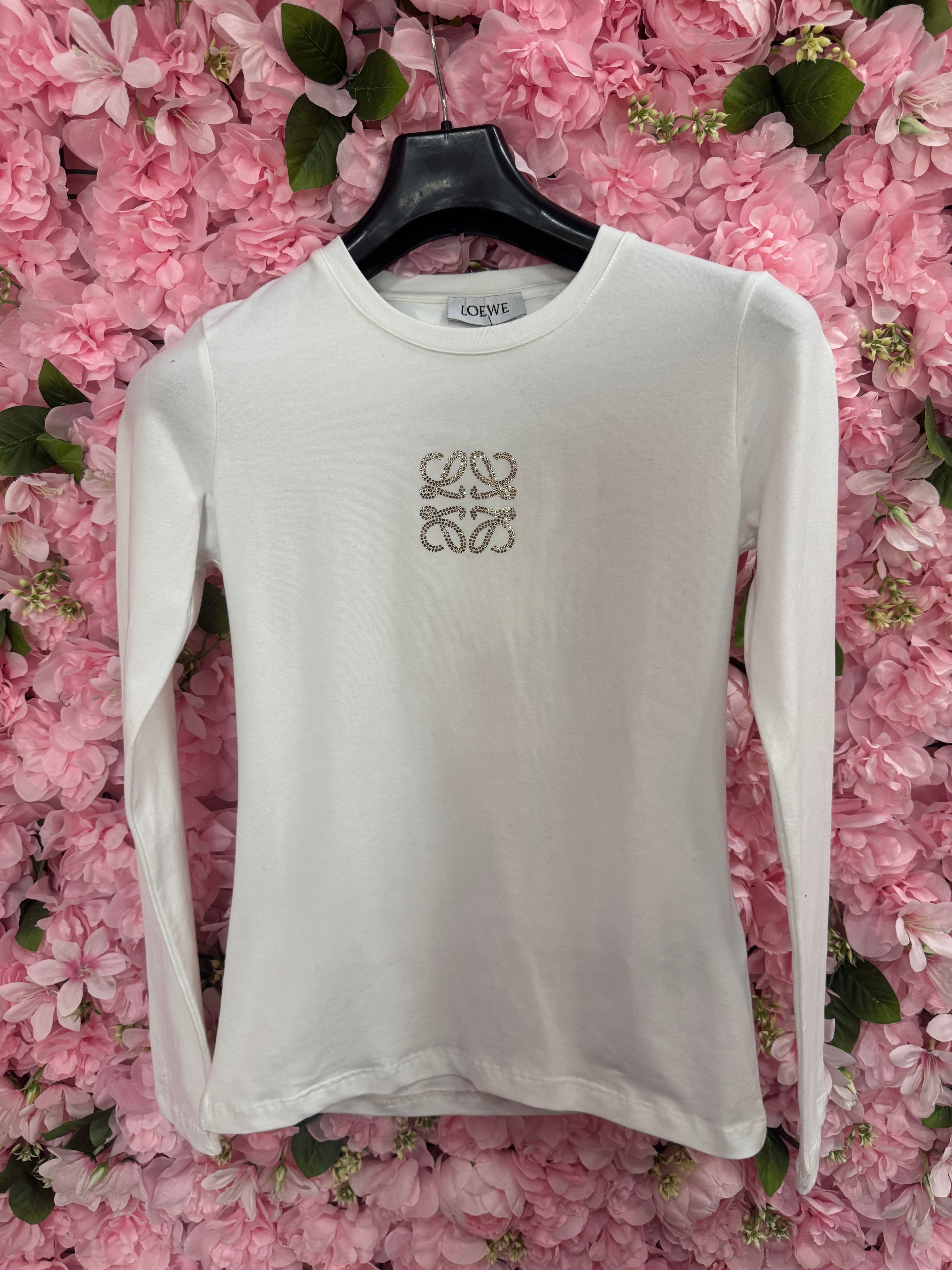 Μακρυμάνικο Loewe λευκό