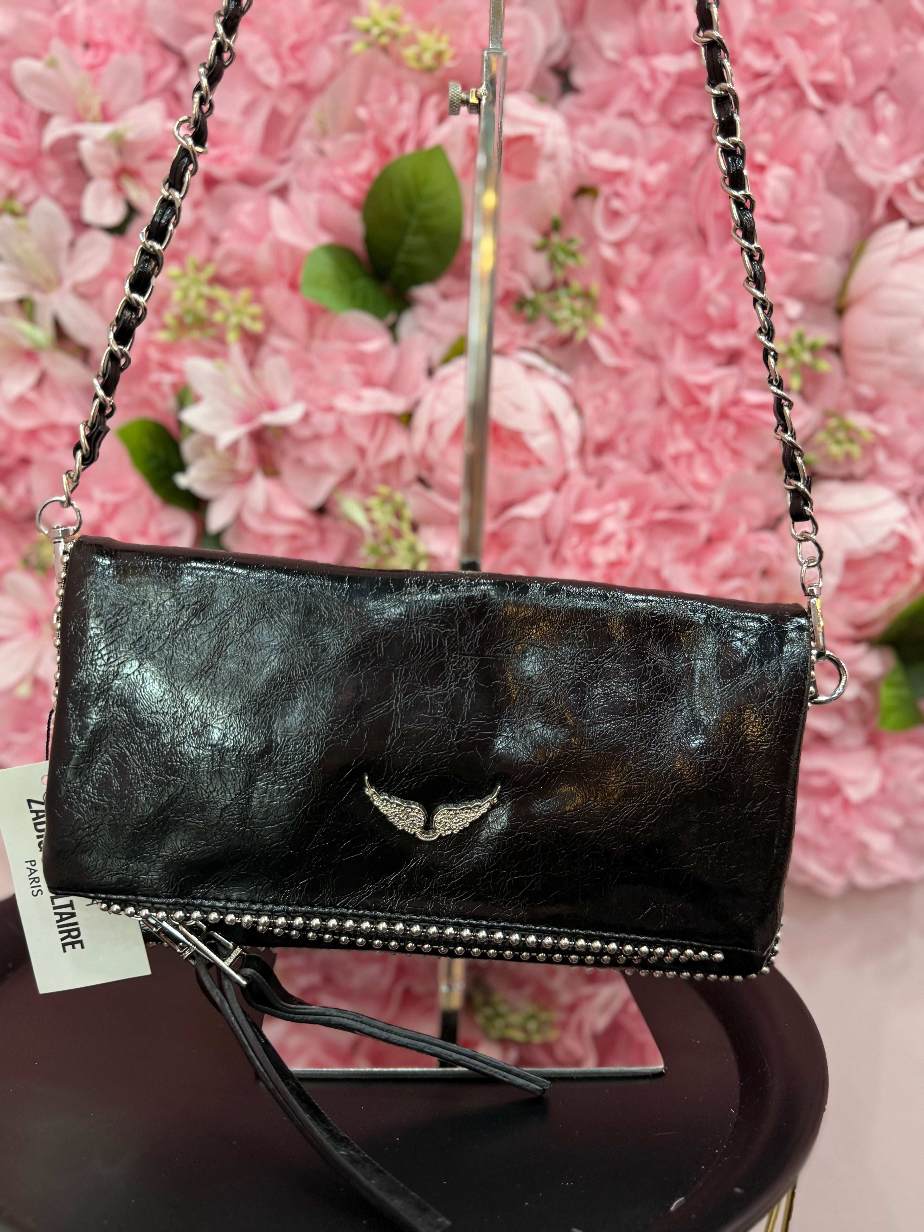 Τσάντα Zadig and Voltaire λουστρίνι