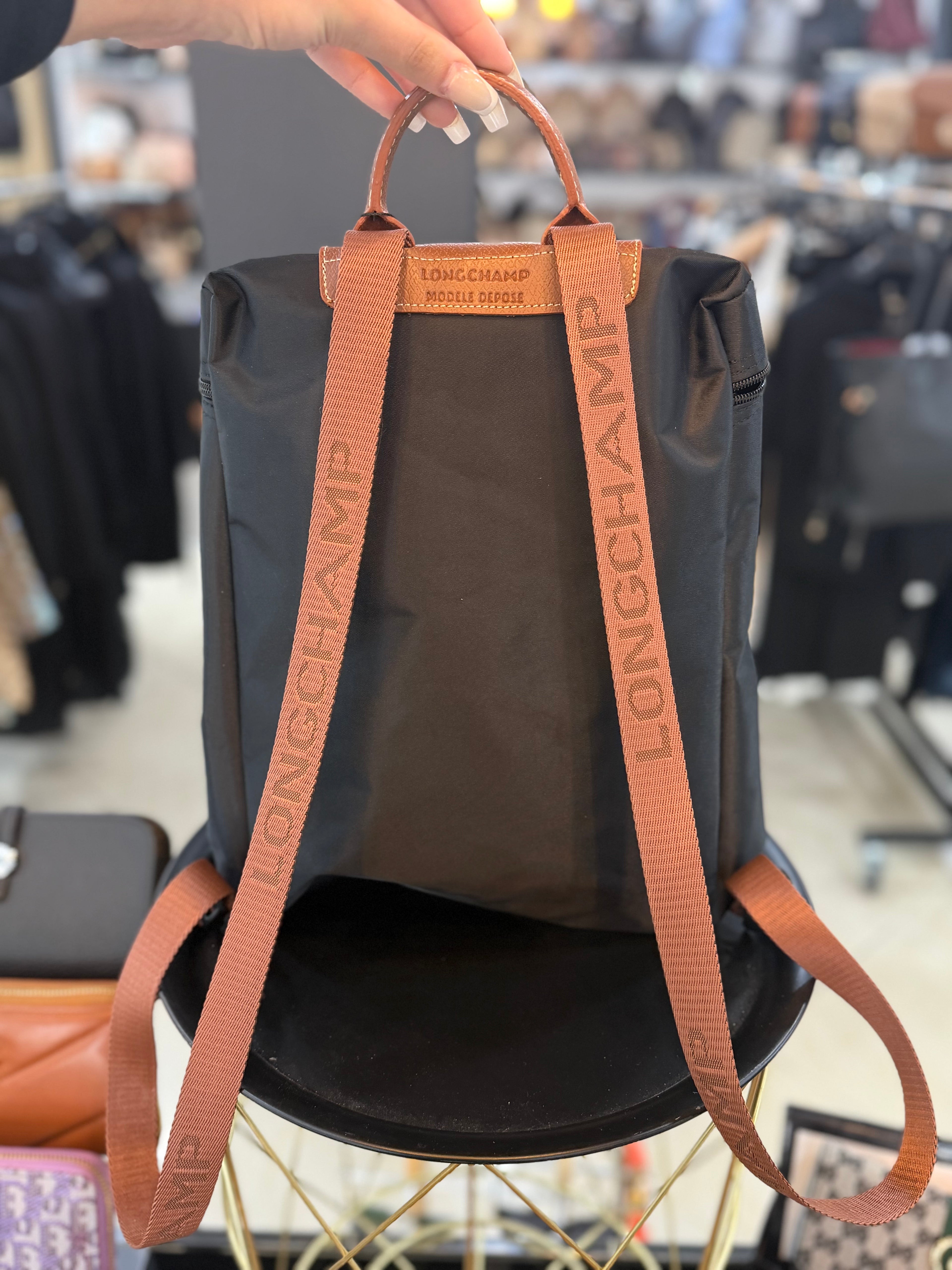 Longchamp back pack