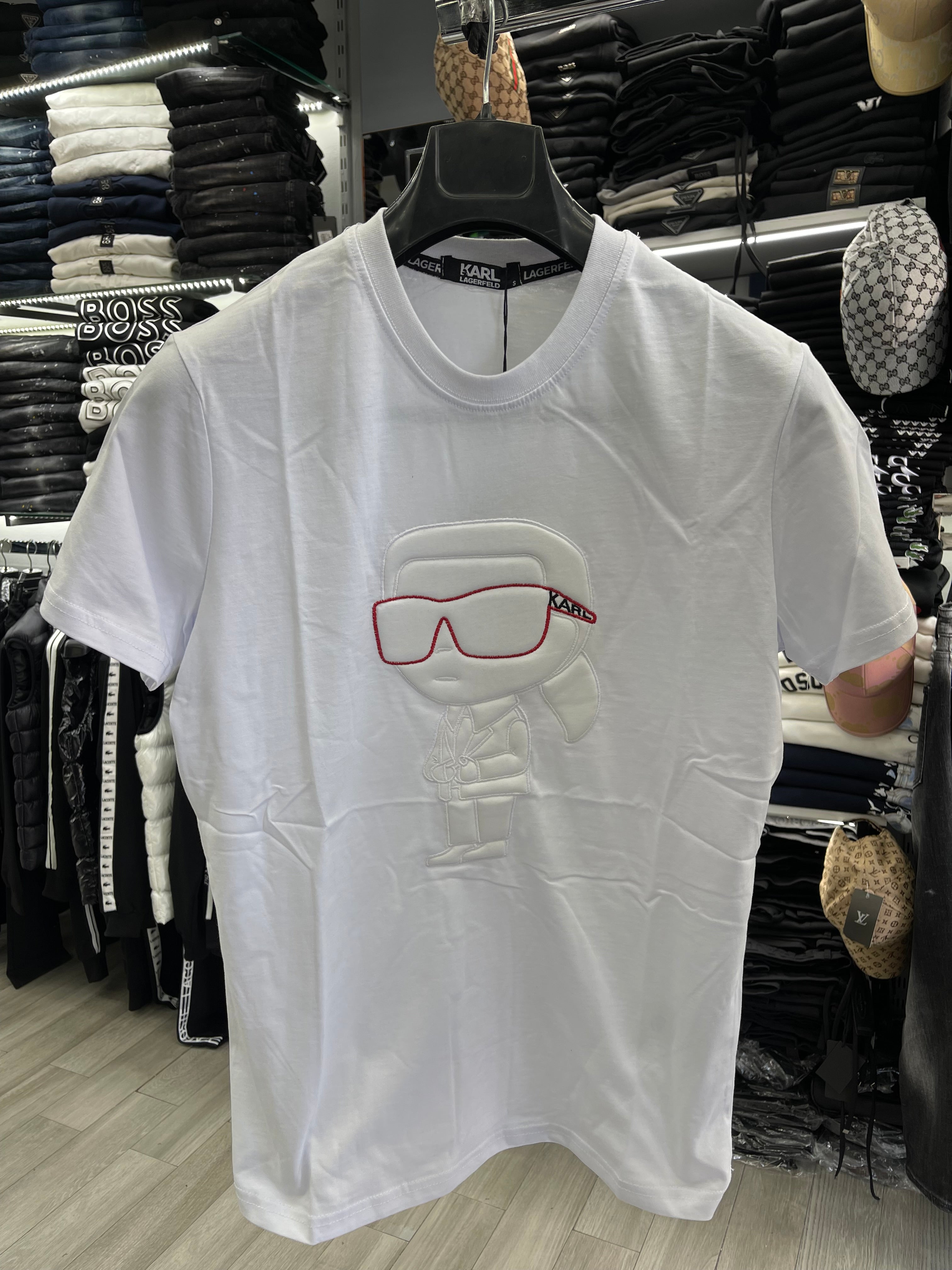 Karl Lagerfeld λευκή-κόκκινο