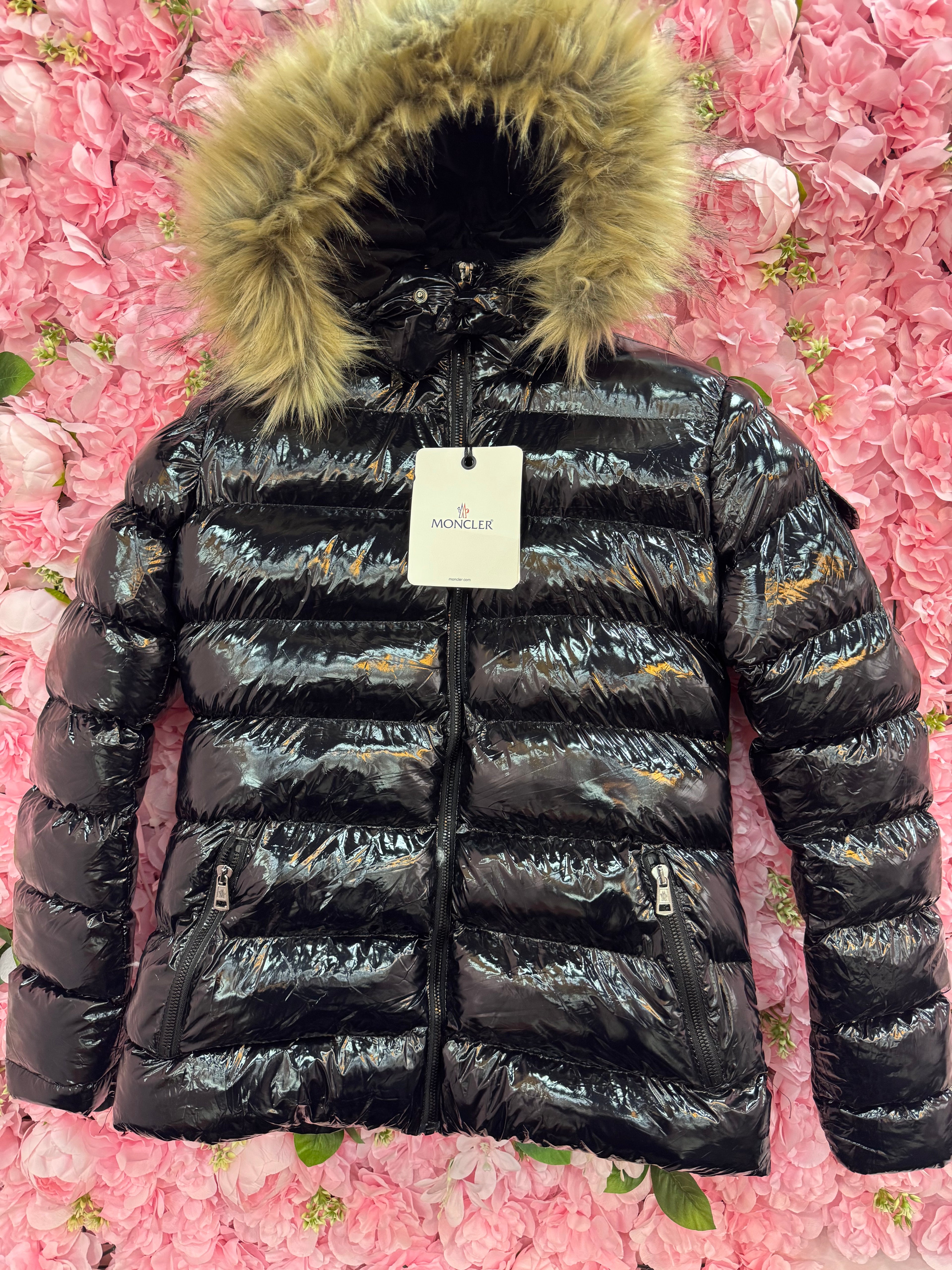 Μπουφάν Moncler Maya γυαλιστερό