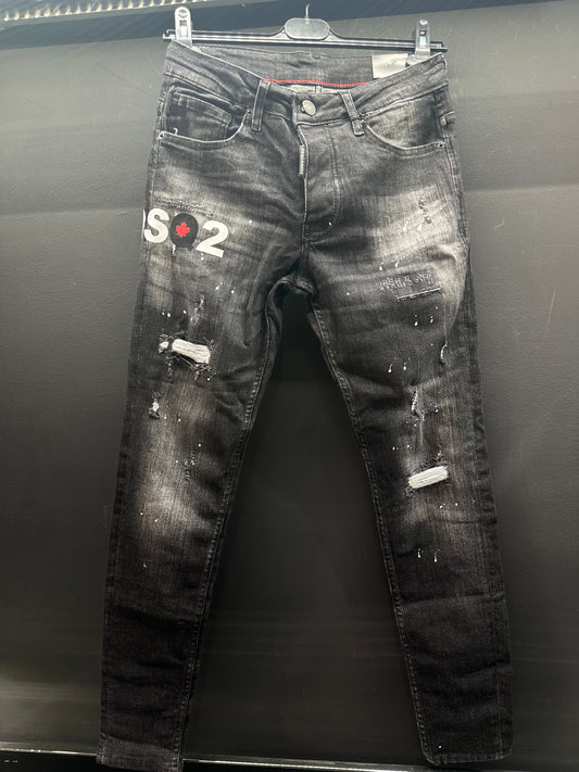 Dsquared2 τζιν μαύρο
