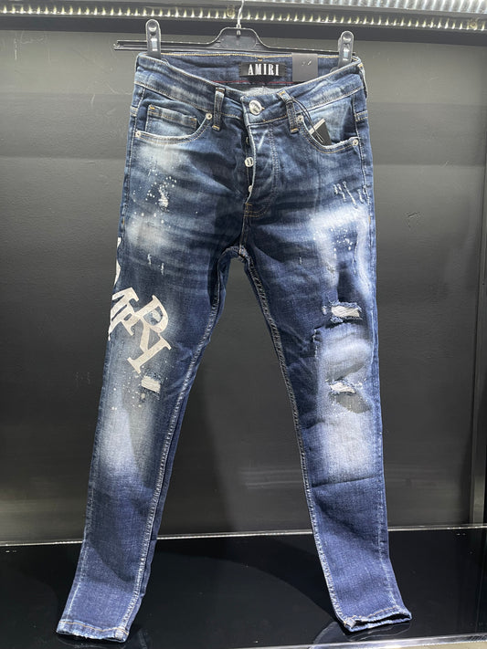 Amiri τζιν μπλε