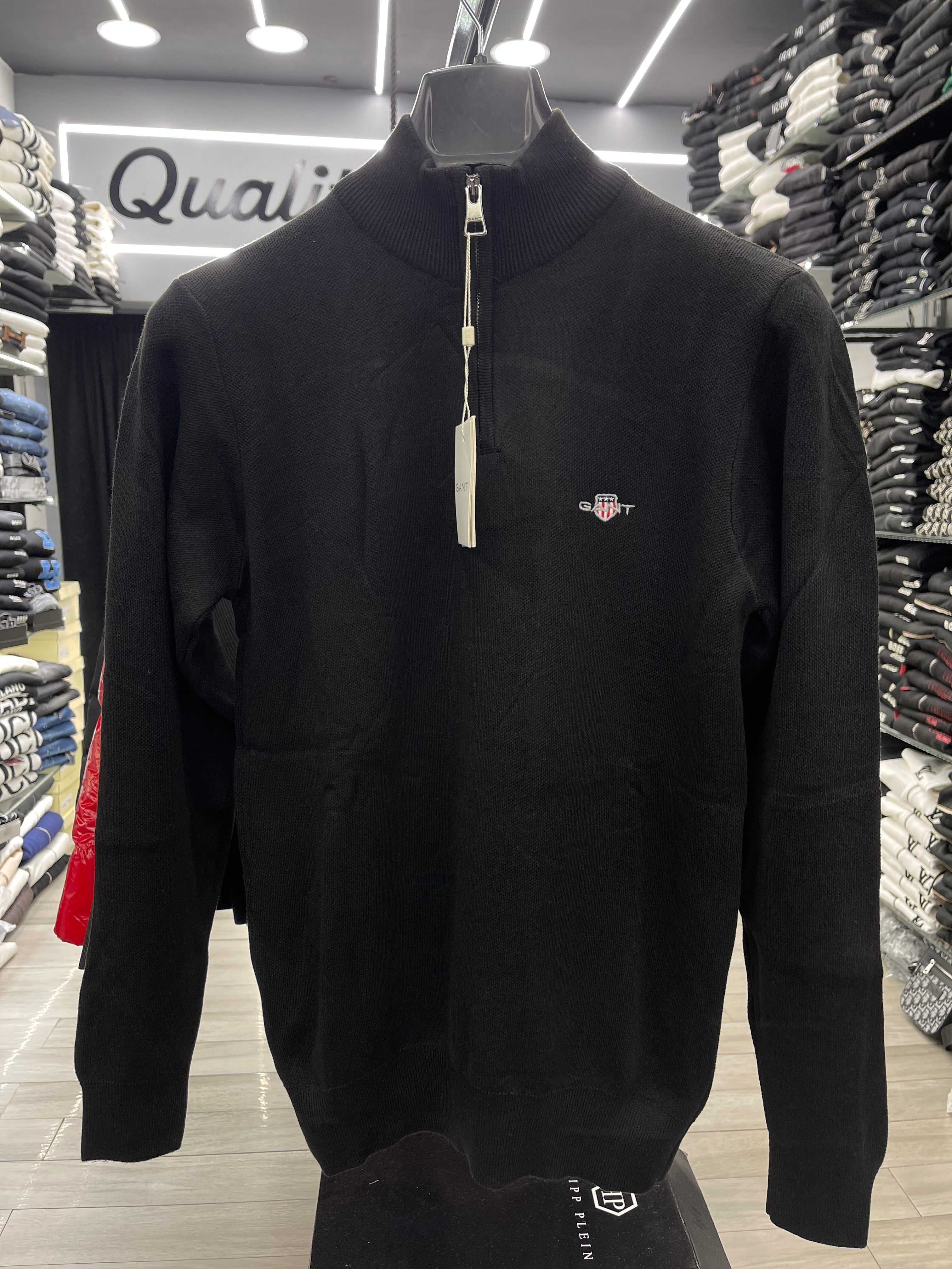 Gant με φερμουάρ μαύρο