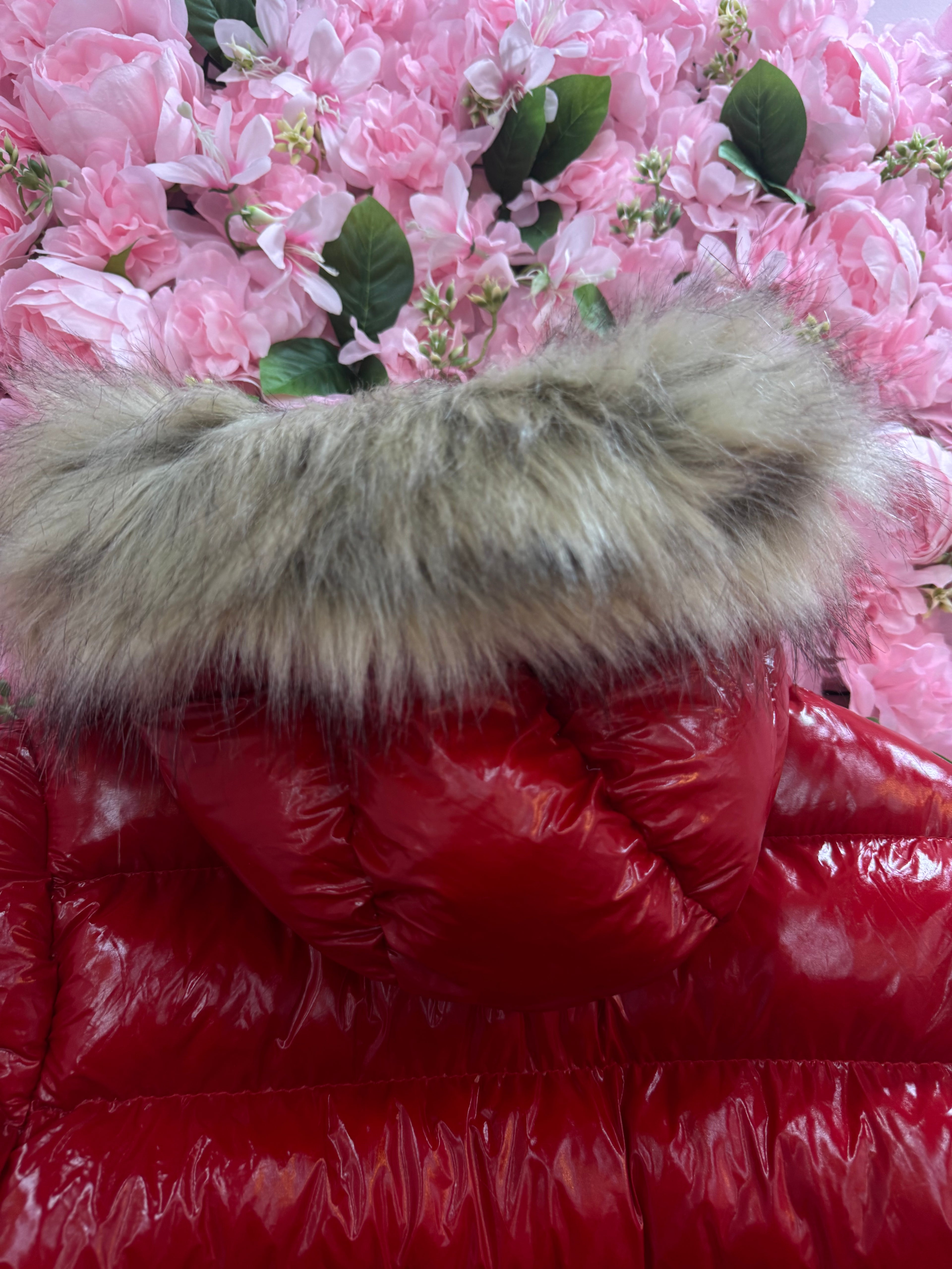 Μπουφάν Moncler maya γυαλιστερό