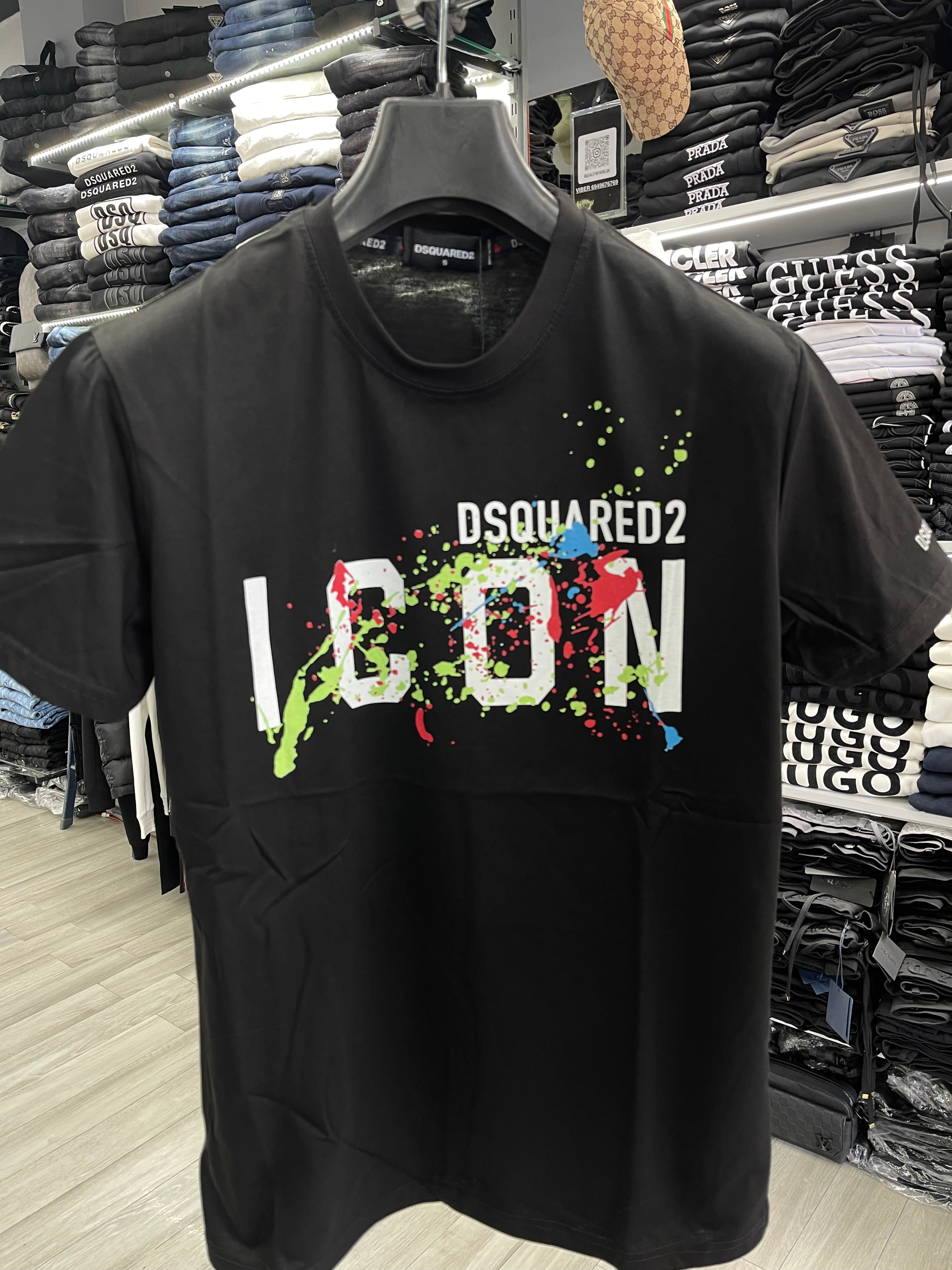 Dsquared2 Icon μαύρη