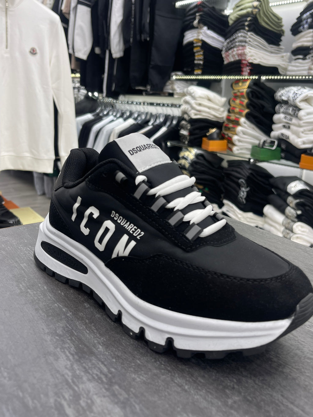 Dsquared2 Icon μαύρο-λευκό