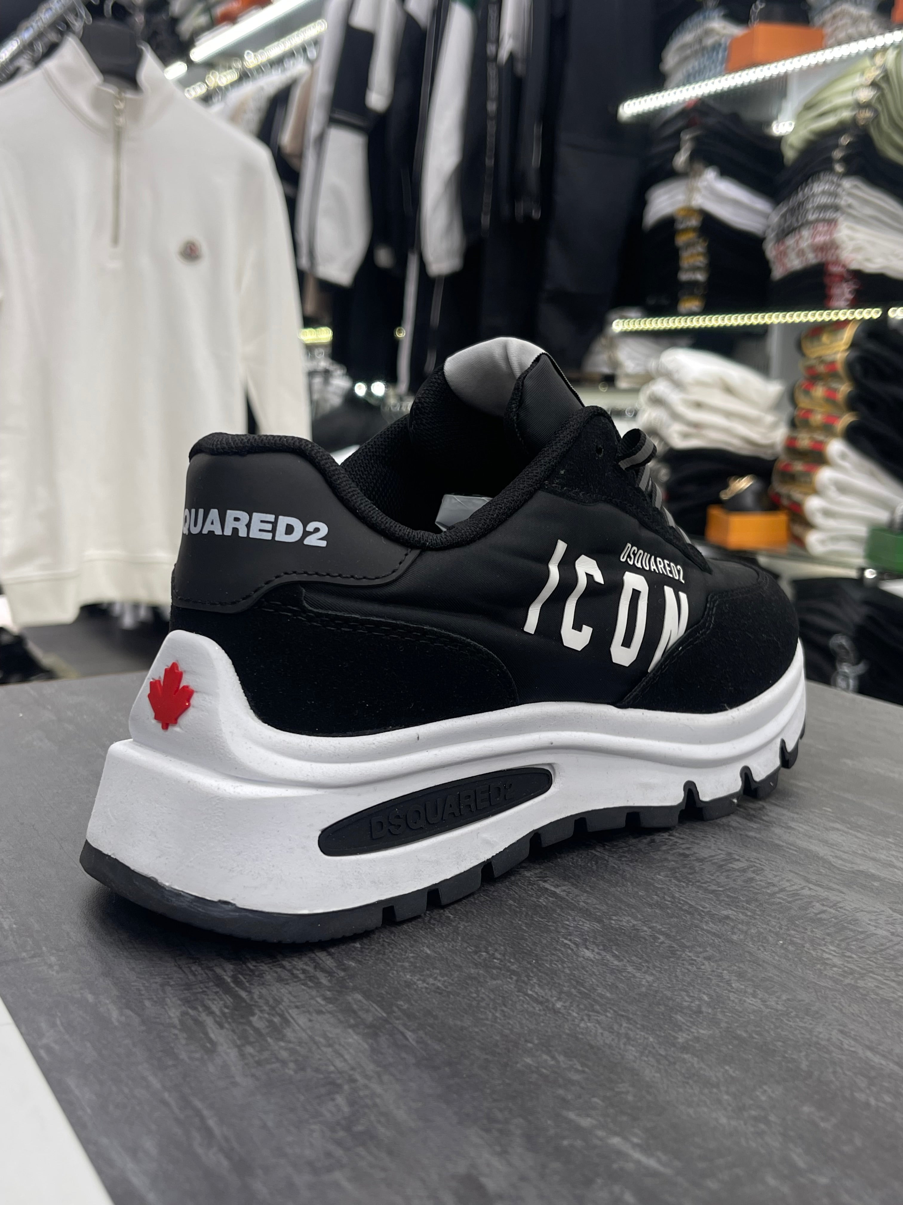 Dsquared2 Icon μαύρο-λευκό